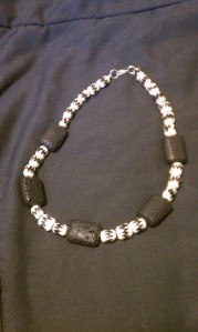 Bone and Lava beads